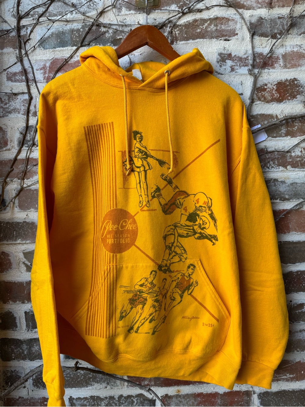 ✨ Jerzees Nublend Retro Pee-Chee Folder Double-Sided Graphic Hoodie ✨